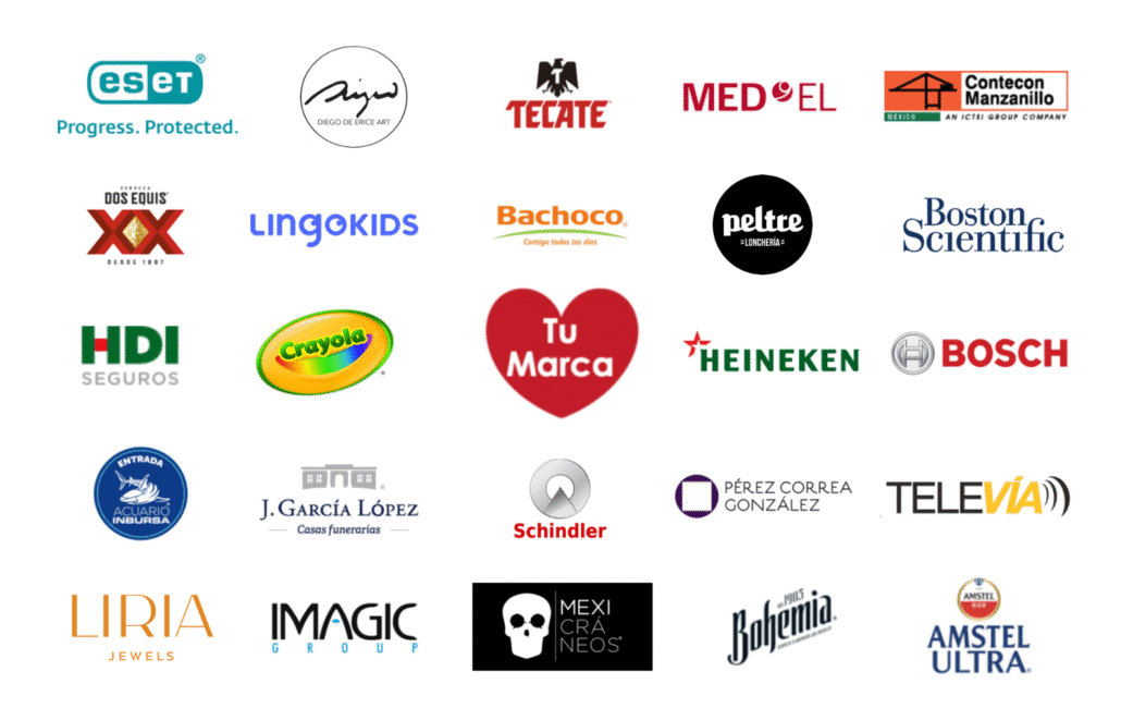 logos de las marcas que colaboran con Serna Group