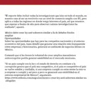 Milenio 3 Nota de Milenio sobre las leyes antisoborno y la opinión de abogados de PCGA