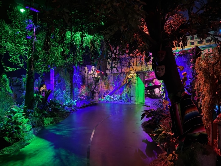 sala de la experiencia inmersiva de Odisea México