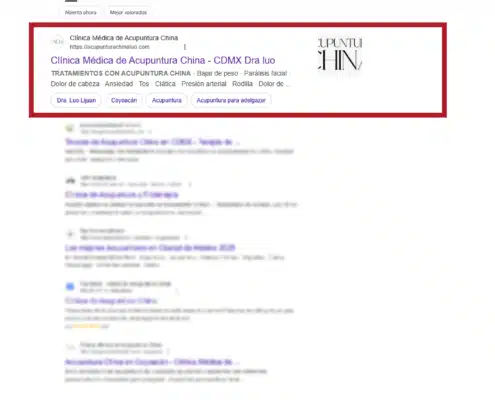 acupuntura-china-posicionamiento posicionamiento en google en el puesto número uno de la clínica de acupuntura china
