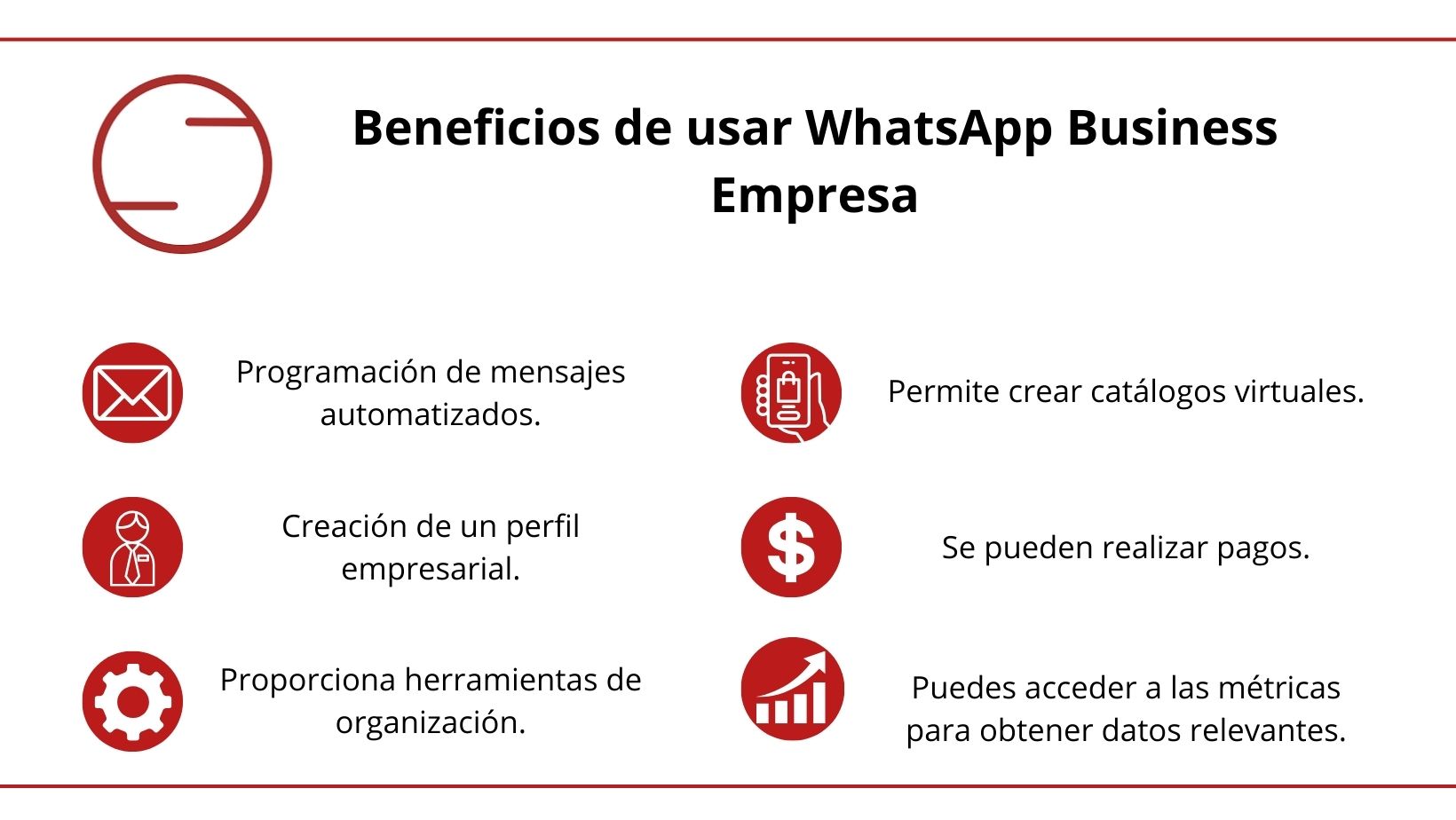 beneficios para las empresas al usar whatsapp business