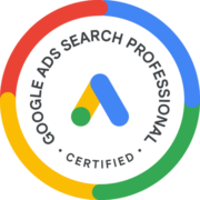 logo de la certificación google ads search professional