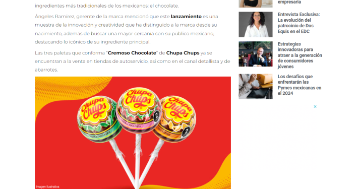 chupa chups nota de informa btl